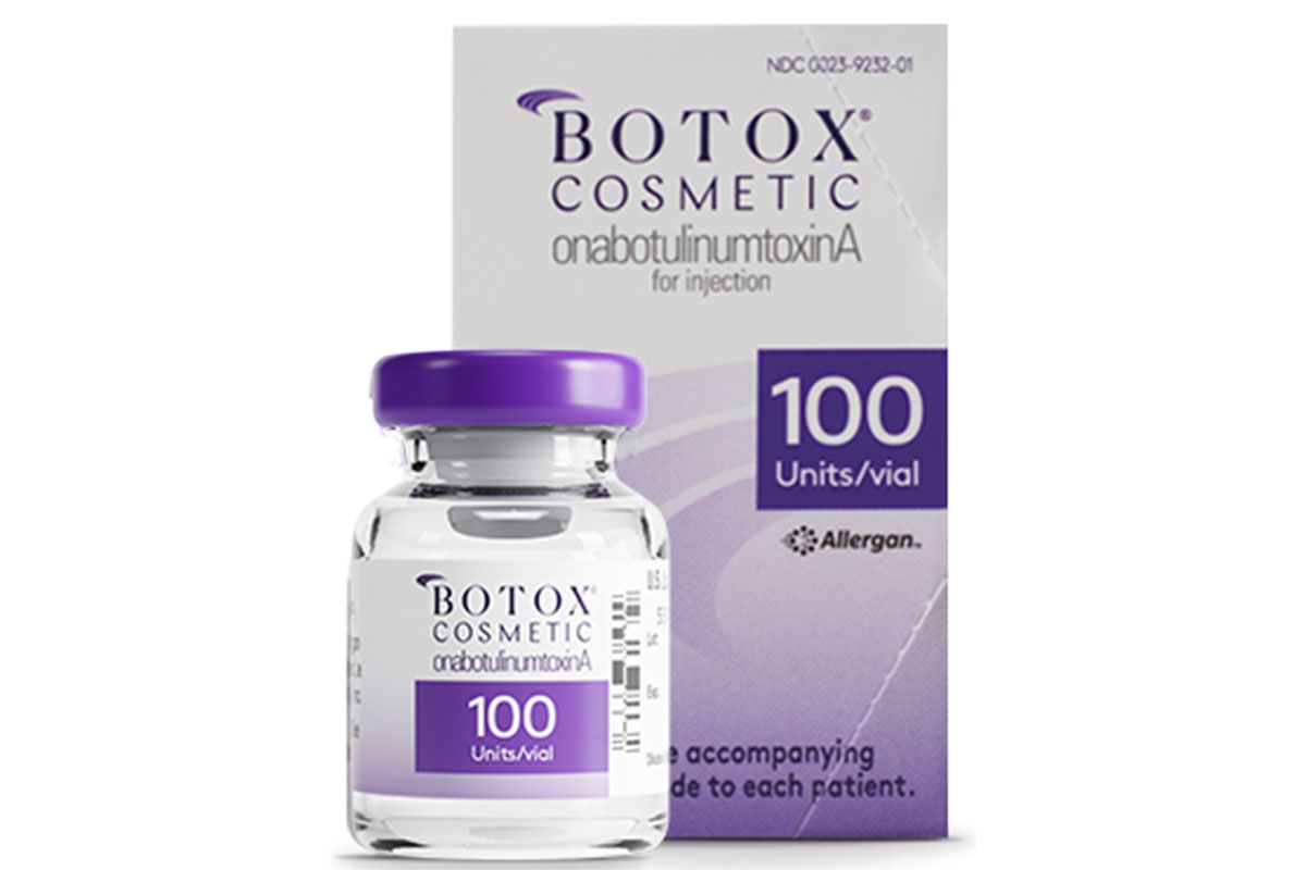 bottle of botox