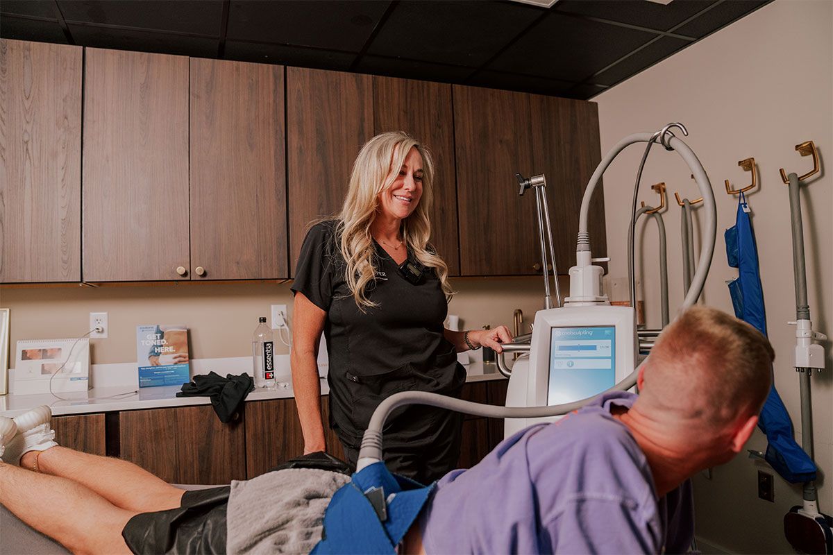 patient during Body Contouring in Fishers